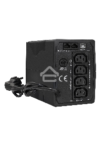 Источник бесперебойного питания ExeGate Power Back BNB-1000.LED.AVR.4C13.RJ.USB <1000VA/550W, LED, AVR, 4*C13, RJ45/11,USB, Black>
