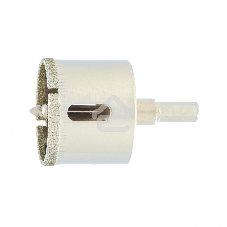 Сверло по керамической плитке и стеклу Сибртех, 38 х 55 мм, 6 гр.хв-к, с центр. сверлом