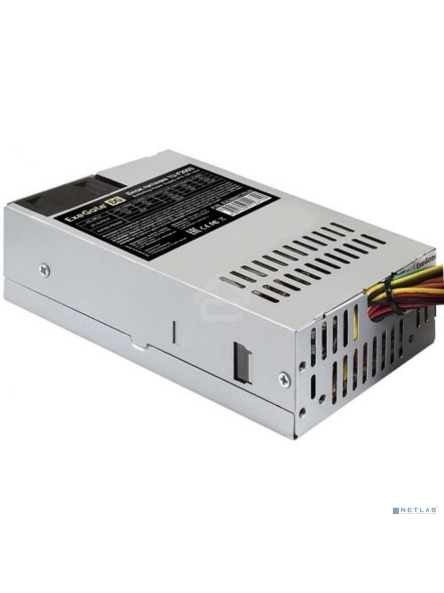 Блок питания ExeGate 1U-F200S (EX288877RUS), 200Вт, 40мм, серый