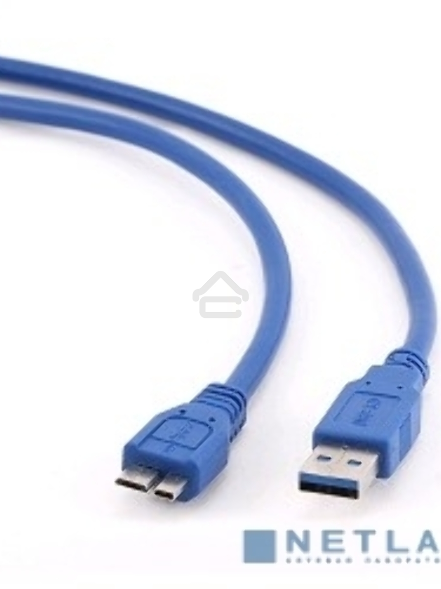 Кабель Gembird PRO CCP-mUSB3-AMBM-10, USB 3.0 кабель для соед. 3м А-microB (9 pin) позол.конт., пакет