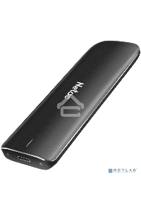Внешний накопитель SSD Netac ZX 500GB USB 3.2 Gen 2 Type-C NT01ZX-500G-32BK