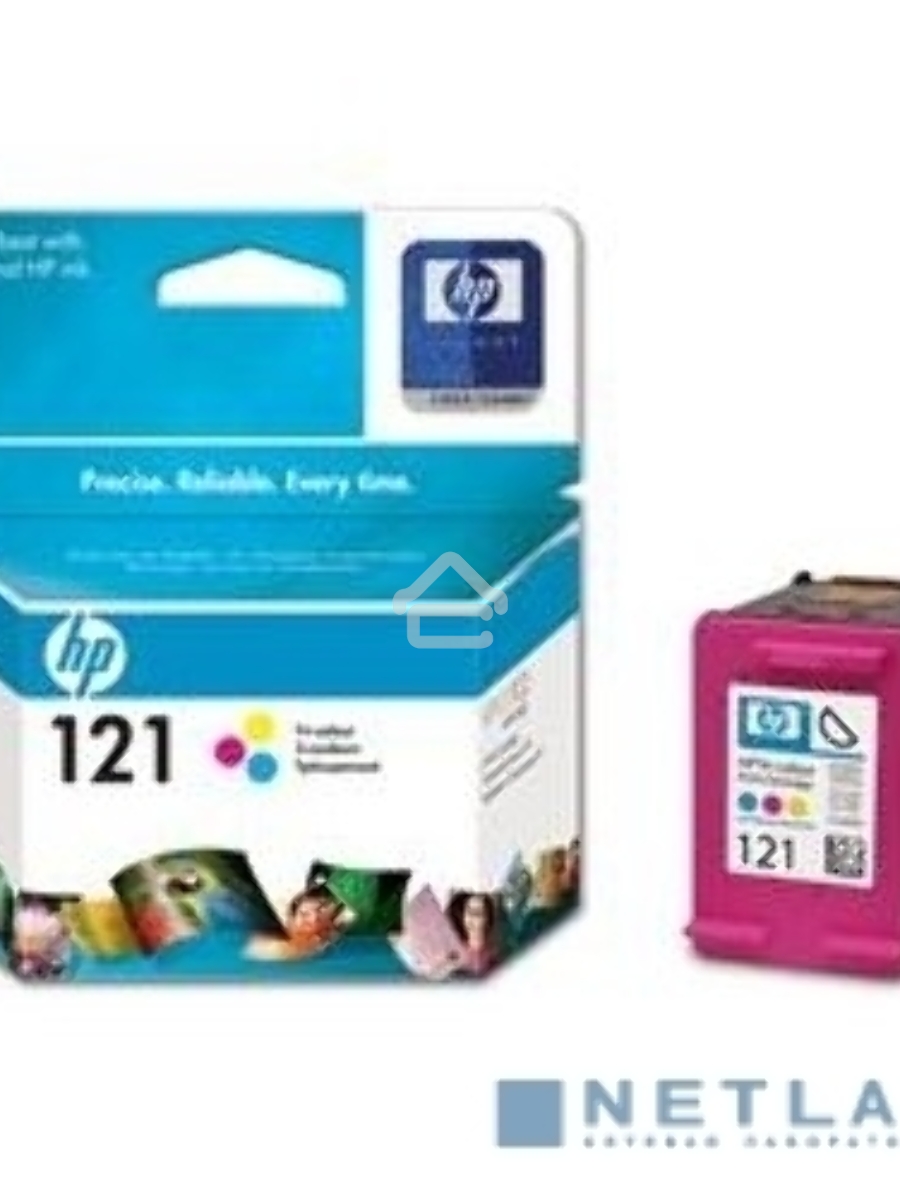 Картридж струйный HP №121 CC643HE многоцветный для HP F4283/D2563 (165стр.)