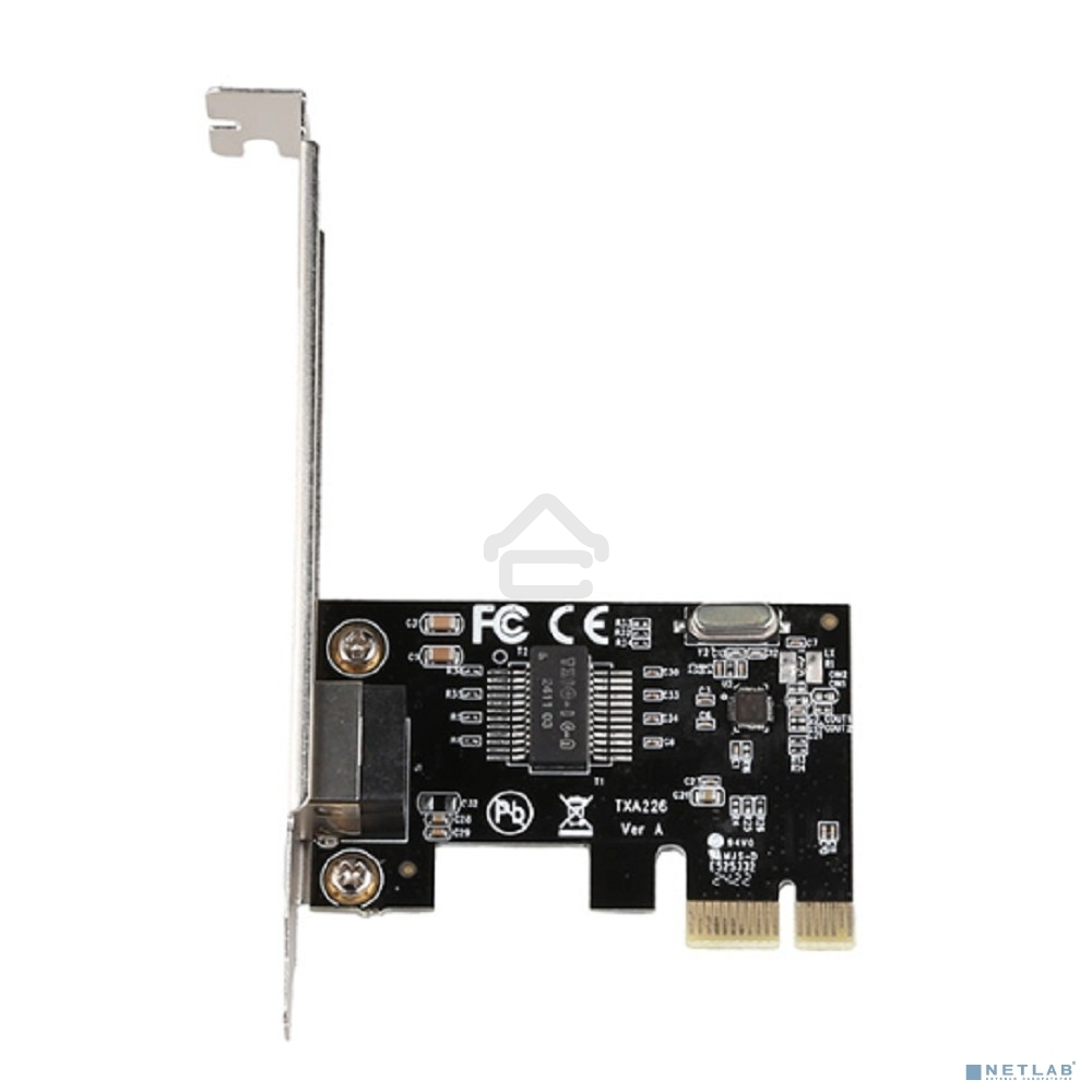 Сетевой адаптер ORIGO ON200/A1A PCI-E, 1x1000Base-T (низкопрофильная и стандартная планки в комплекте)