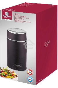 Термос для еды Rondell Tierno RDS-1661 0.7л. бордовый с чехлом картонная коробка