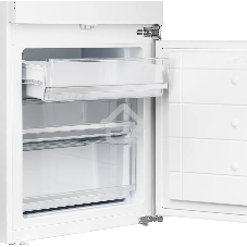 Встраиваемый холодильник Kuppersberg RBN 1970, High-Tech, объем 341 л, скользящий фасад, электронное управление, No Frost, антибактериальный пластик, звуковой сигнал при открытой дверце, перенавешиваемые двери, LED освещение, уровень шума 41 дБ, энергоэфф