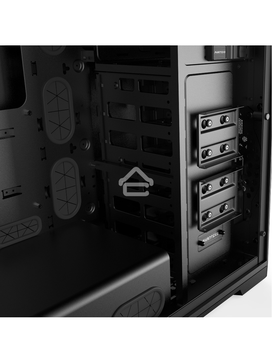 Корпус PHANTEKS Enthoo Pro Tempered Glass, Black, без БП, PWM Hub, Full-Tower