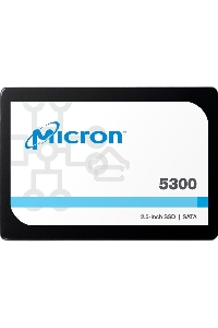 Накопитель SSD MICRON 5300 MAX 480GB Enterprise SSD, 2.5” 7mm, SATA 6 Gb/s, Read/Write: 540 / 460 MB/s, Random Read/Write IOPS 95K/60K