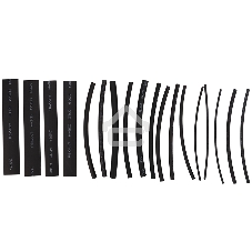 Термоусаживаемые трубки Rexant STANDARD 2:1 (Набор 18шт.)