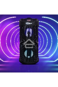 Минисистема Hyundai H-MC150 черный 50Вт/FM/USB/BT/SD/MMC