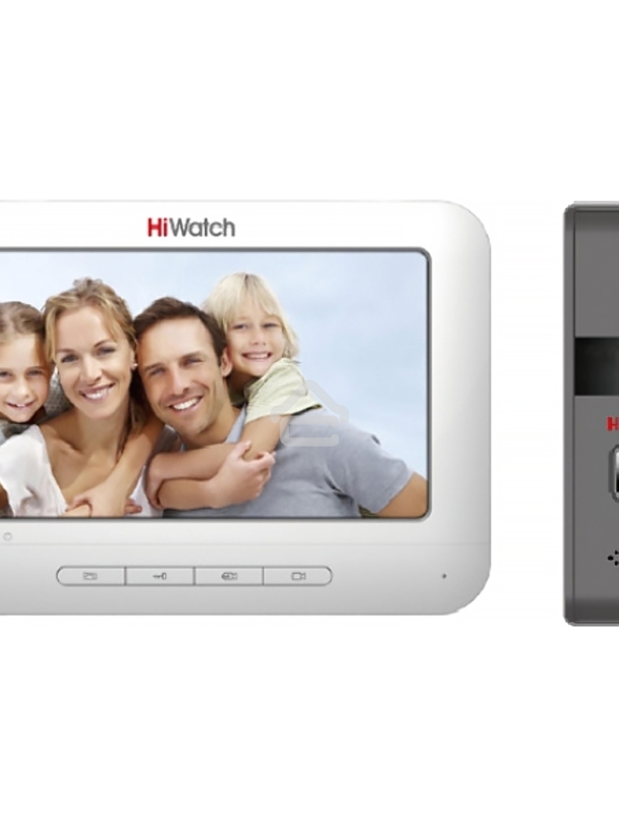 Видеодомофон Hikvision DS-D100KF белый
