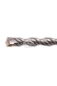 Бур по бетону, двойная спираль, Cobalt W-tip, 10x160 мм, SDS PLUS Denzel