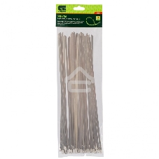 Хомуты Сибртех, 300 х 4,6 мм нержавеющая сталь, 50 шт