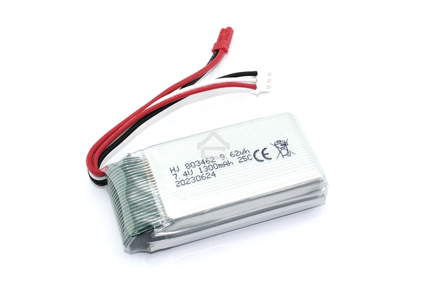 Аккумулятор Li-Pol 7.4v 803462 1300mAh JST