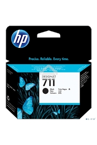 Картридж струйный HP №711 CZ133A черный для HP DJ T120/T520 (80мл)