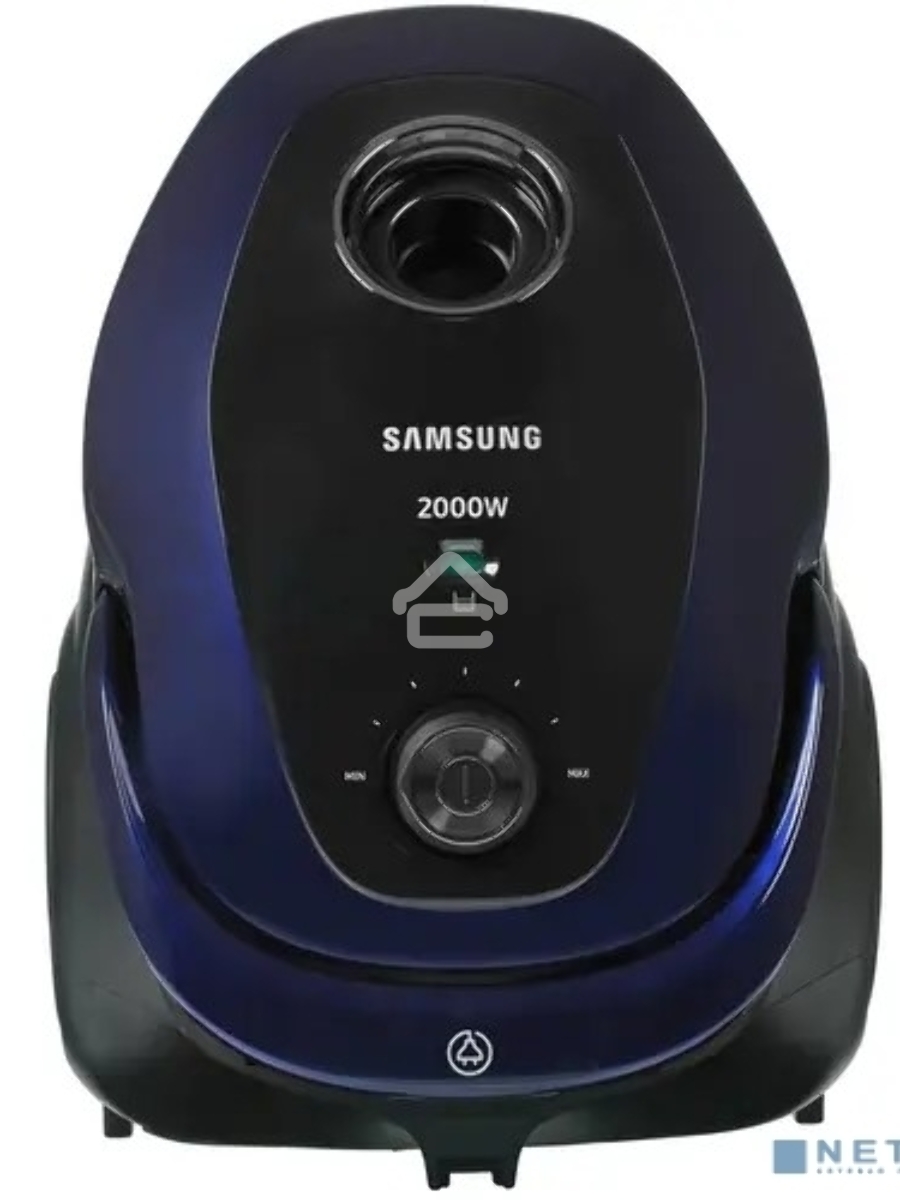 Пылесос Samsung SC20M255AWB синий, 460/2000 Вт, уборка сухая, пылесборник мешок 2.5 л