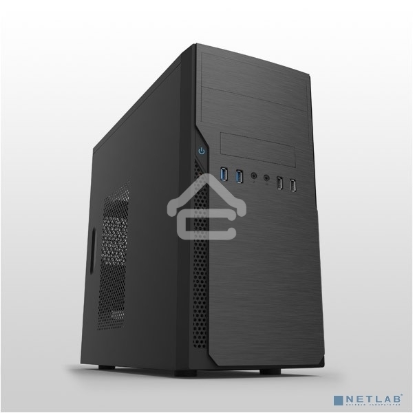 Компьютерный корпус с блоком питания 450Вт. Case Foxline mATX, 450W, 2xUSB3.0, 2xUSB2.0, powercord