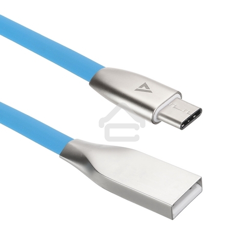 Кабель USB ACD-Infinity Type-C ~ USB-A TPE, 1.2м, синий
