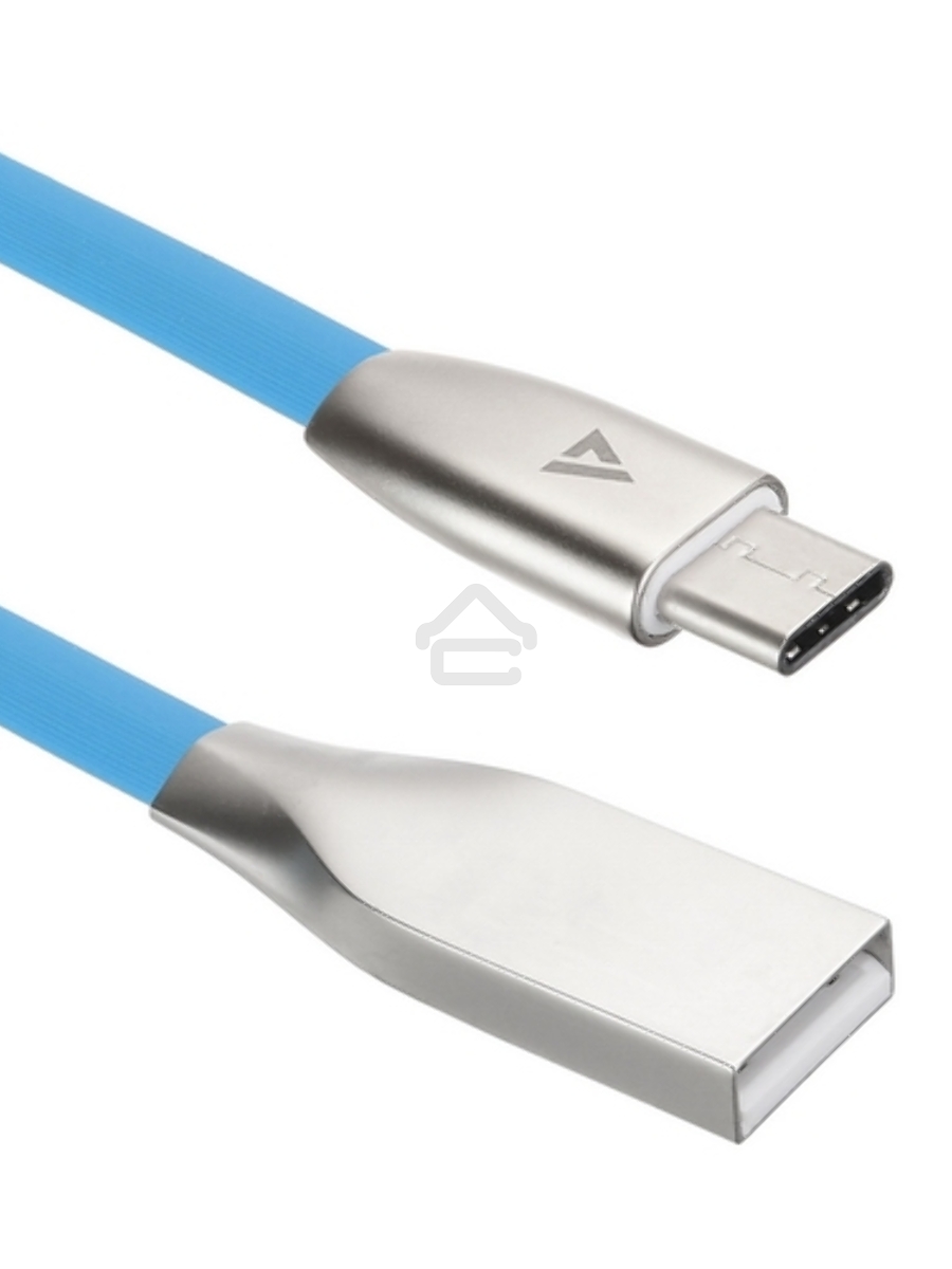 Кабель USB ACD-Infinity Type-C ~ USB-A TPE, 1.2м, синий (ACD-U922-C2L)