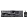 Клавиатура + мышь Oklick 600M black USB