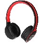 Наушники Qumo Accord 3 (BT-0020) черный/красный  накладные   Bluetooth 4.2  300  мА-ч  до 6х часов в режиме разговора