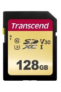 Флеш карта SD 128GB Transcend SDХC UHS-I U3, MLC