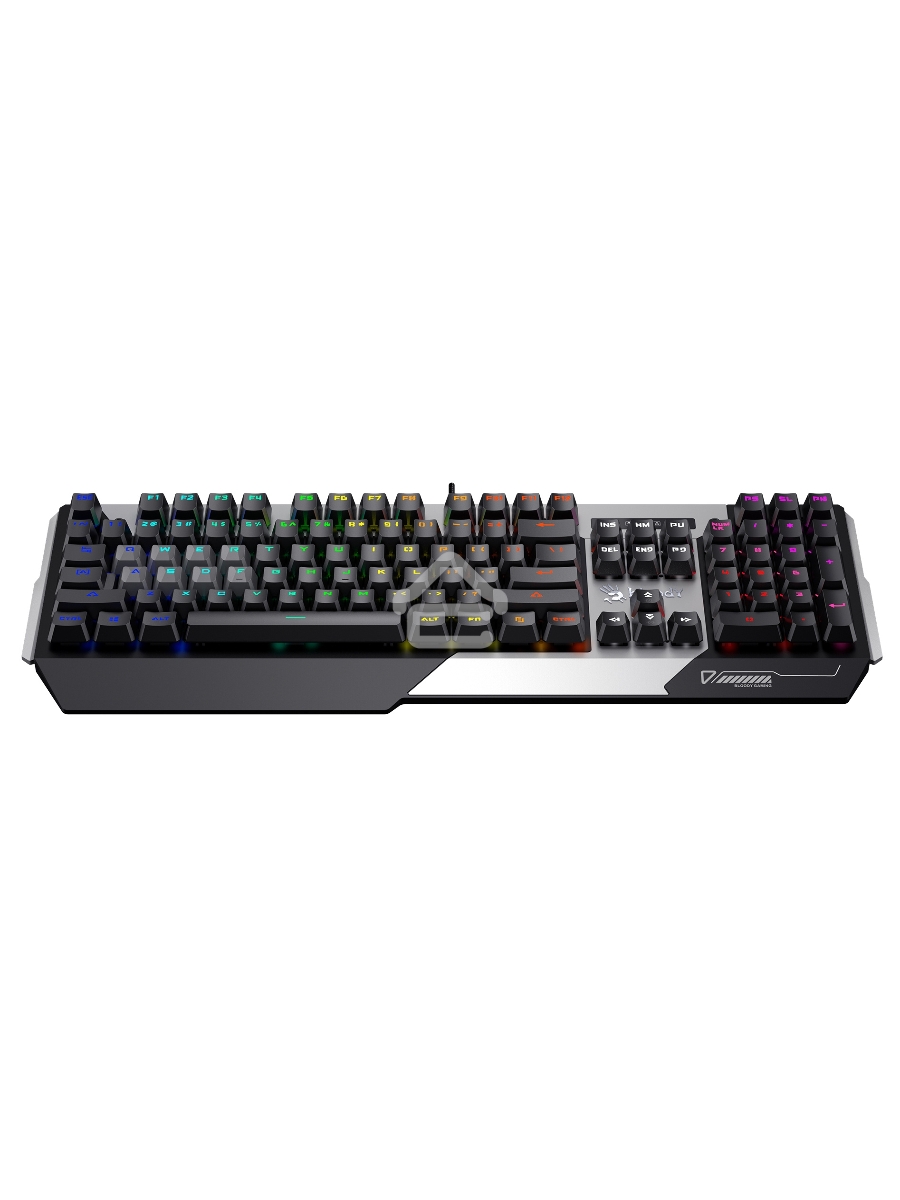 Клавиатура A4Tech Bloody B865N механическая серый/черный USB for gamer LED