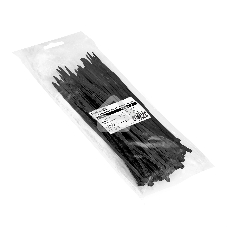 Стяжка (хомут) нейлоновая ExeGate CV66-200x4.8B (нейлон 6.6, 200x4.8 мм, неоткрывающаяся, halogen free, -40°C - +85°C, черная, 100 шт)