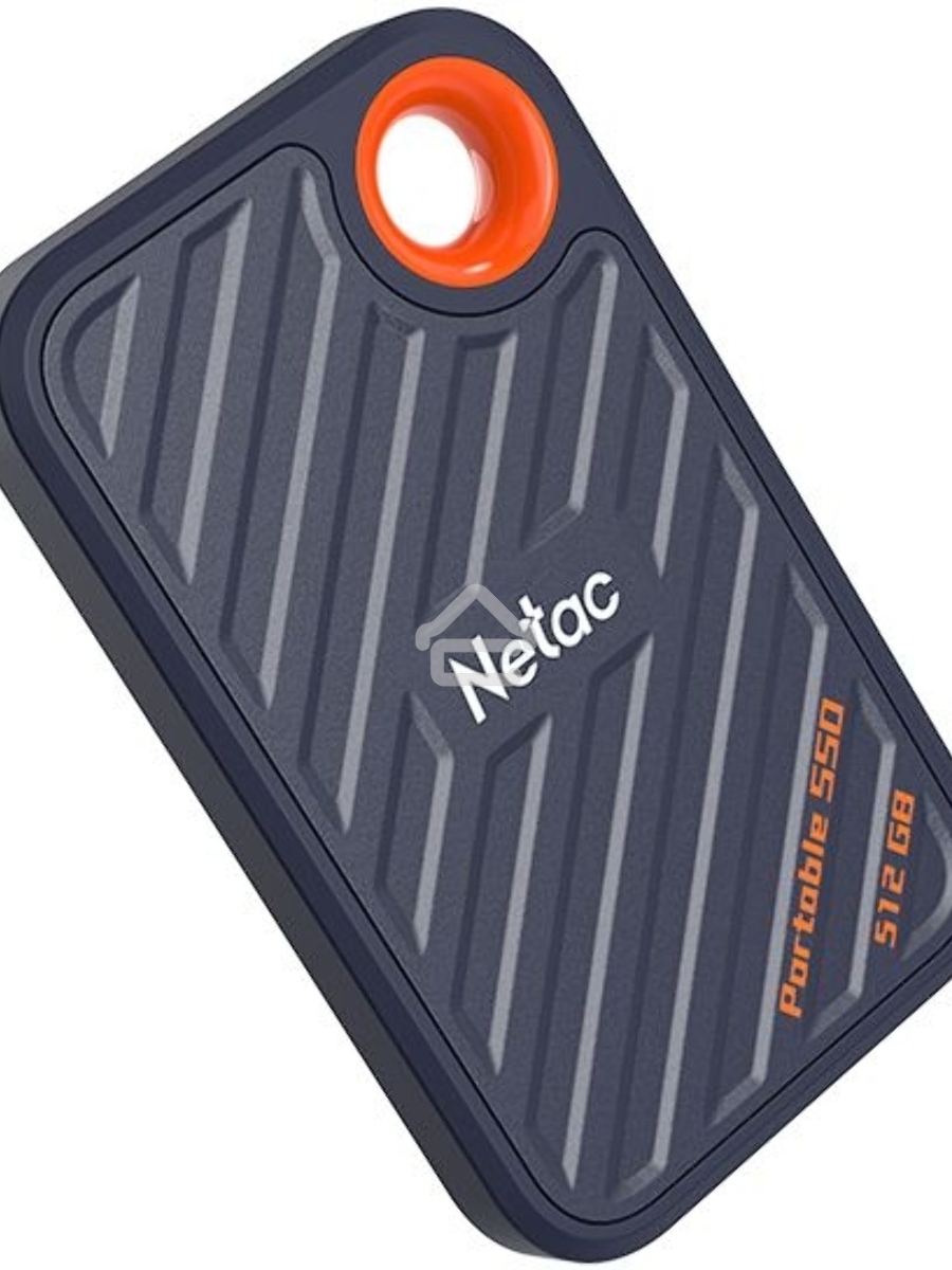 Внешний накопитель SSD Netac ZX20 512GB USB 3.2 Gen 2 Type-C NT01ZX20-512G-32BL