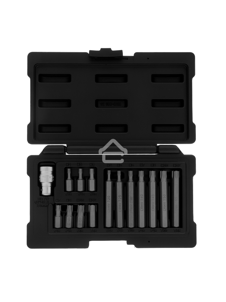 Набор бит TORX, хвостовик-шестигранник, 10 мм, CrV, 15 предм. Stels