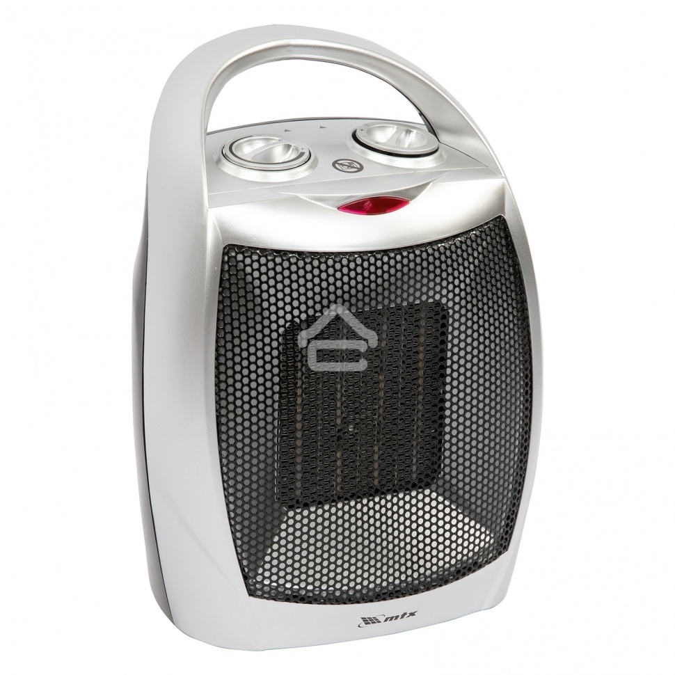 Тепловентилятор MTX FHC-1500, серый, 750/1500 Вт, 15 м2, термостат