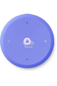 Умная колонка Yandex Станция Лайт 2 Алиса фиолетовый 6W 1.0 BT/Wi-Fi 10м