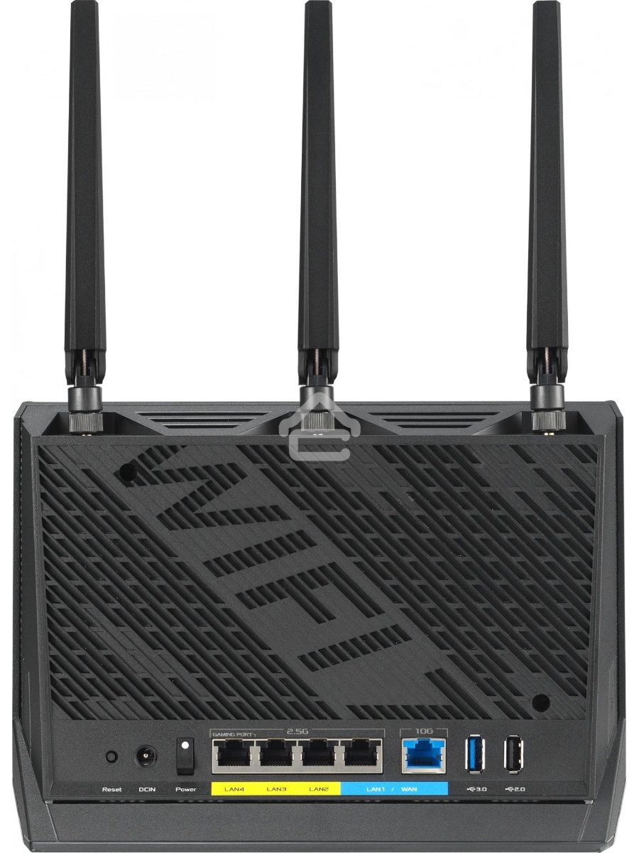 Маршрутизатор ASUS RT-BE86U, черный/красный, 90IG08W0-MO9A0V