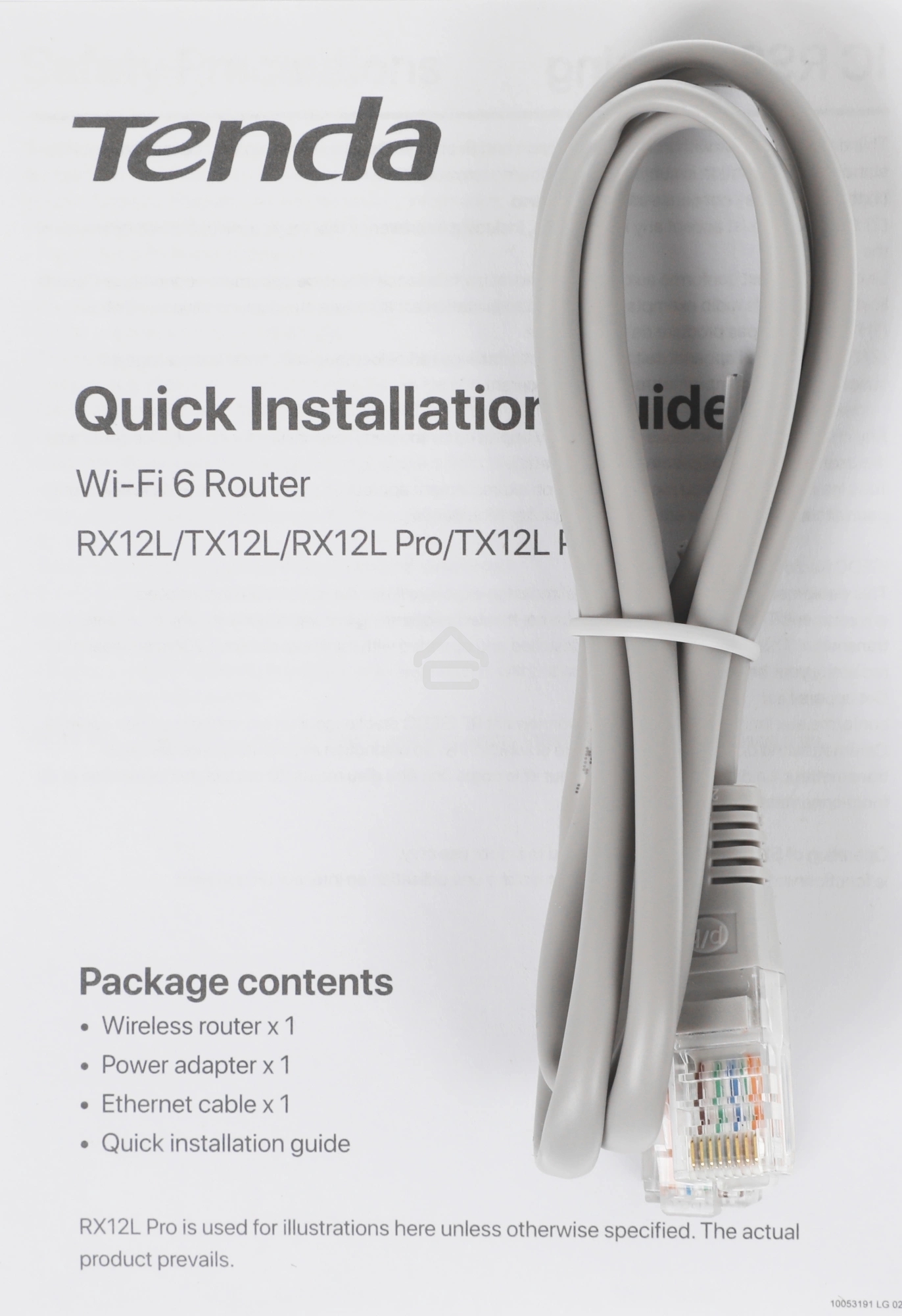 Маршрутизатор Wi-Fi Tenda TX12L PRO двухдиапазонный стандарта AX3000, 5 внешних антенн 6dBi, 1-port 10/100/1000Mbps WAN, 3-ports 10/100/1000Mbps LAN