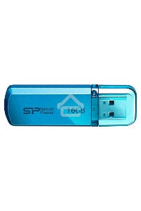 Флеш диск Silicon Power 16Gb Helios 101 SP016GBUF2101V1B USB2.0 синий