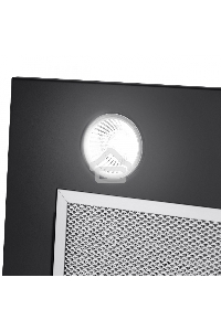 Вытяжка Maunfeld CROSBY SINGL 60 BLACK Gl, Полновстраиваемая, 60см, 850 м3, кнопочное управление, черная
