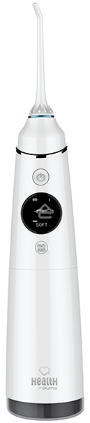 Портативный ирригатор полости рта Qumo Health Portable Irrigator P3 (QHI-3), белый, 260 мл., макс 890 кПа, Li-ion 1400 мА-ч