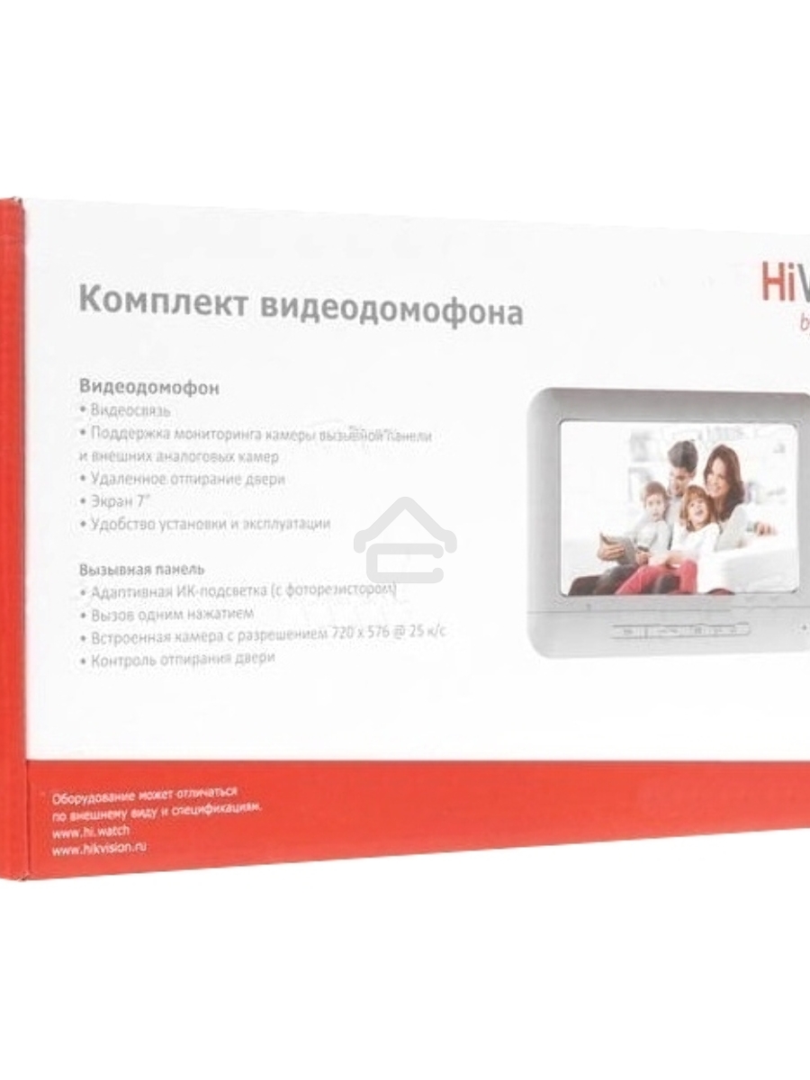 Видеодомофон Hikvision DS-D100KF белый
