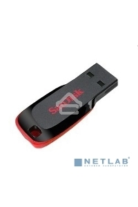 Флеш диск Sandisk 8Gb Cruzer Blade SDCZ50-008G-B35 USB2.0 черный