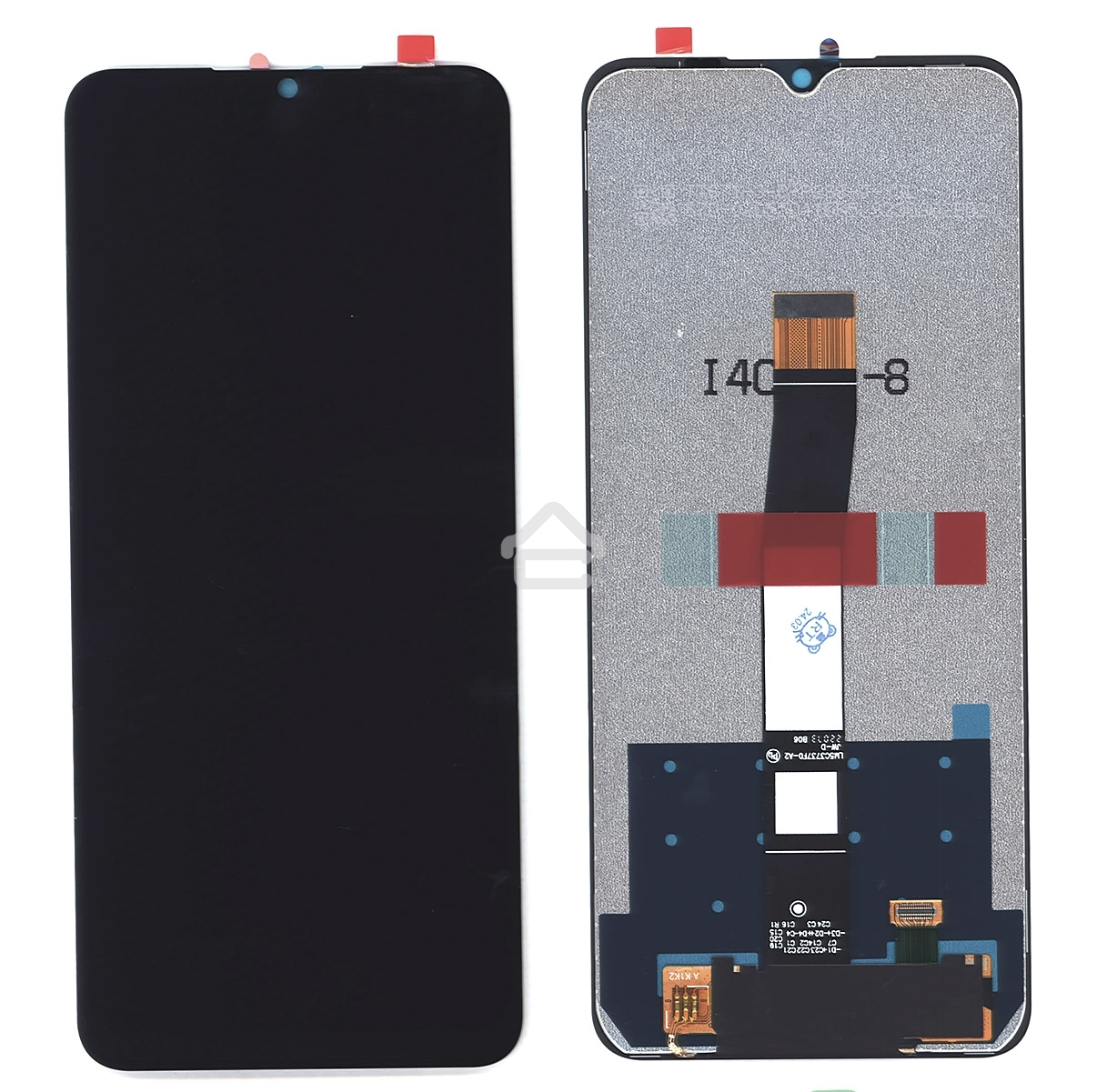 Дисплей (модуль) для Xiaomi Redmi 10C, Poco C40 сборе с тачскрином черный