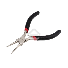 Круглогубцы Rexant 12-4606 Мини 120 мм никелированные, авторазжим, обливные рукоятки