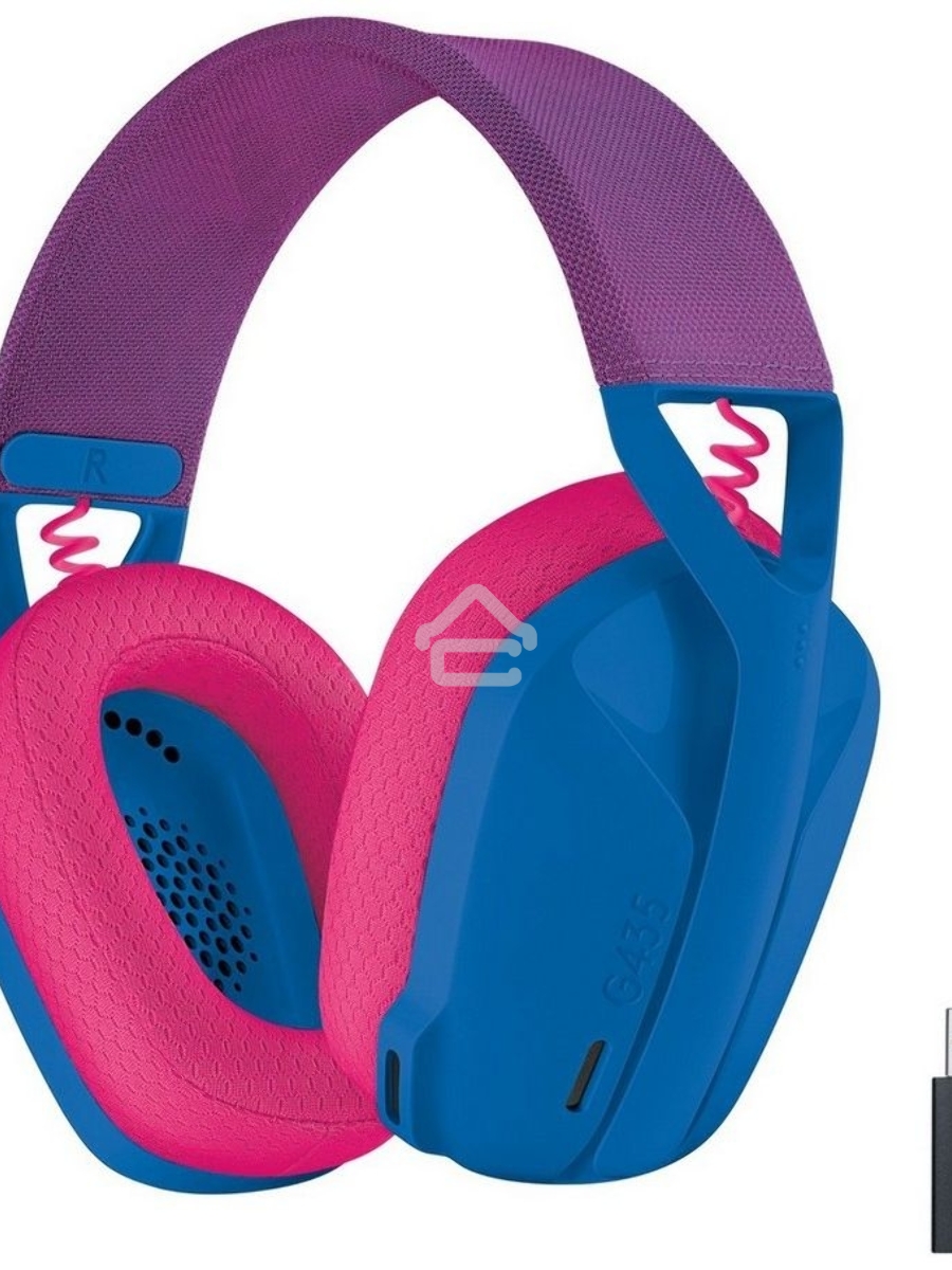 Гарнитура Logitech Headset G435 LIGHTSPEED Wireless Gaming BLUE - Retail
