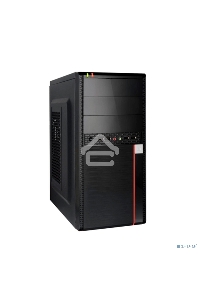 Компьютерный корпус Minitower ExeGate BA-204U-400W-8 (mATX, БП AA400 с вент. 8см, 2*USB+2*USB3.0, аудио, черный)