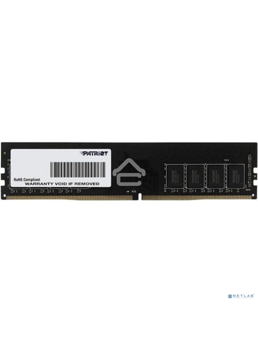 Оперативная память Patriot Signature, DDR4, 16GB (1x16 GB), 2666 MHz, CL19, DIMM