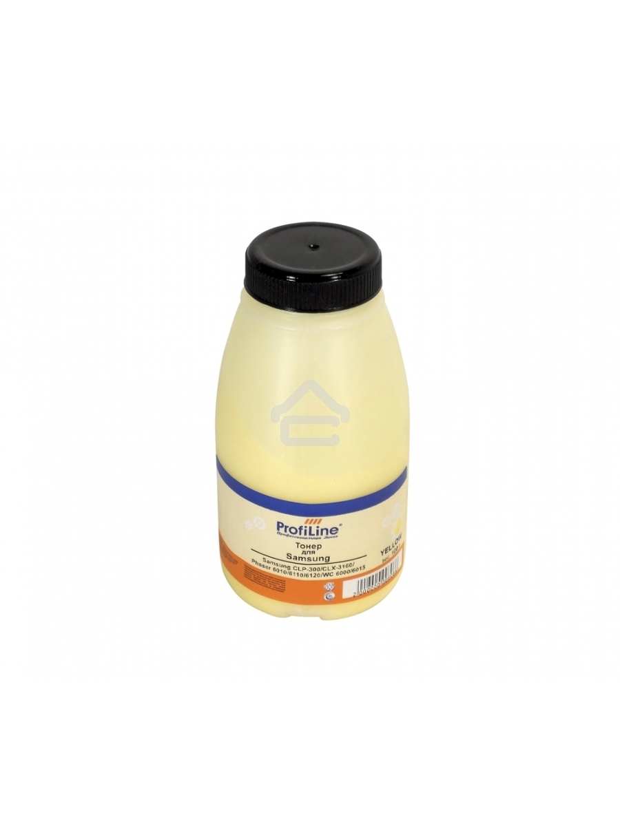 Тонер для принтеров Samsung CLP-300/CLX-3160/Phaser 6010/6110/6120/WC 6000/6015 yellow 100гр ProfiLine Фасовка РФ