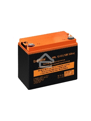 Аккумуляторная батарея ExeGate HRL 12-33 (12V 33Ah, под болт М6)