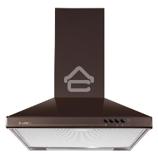Вытяжка каминная Gefest ВО 11 К47 коричневый, 50 см, 300 куб. м/ч, 75 дБ