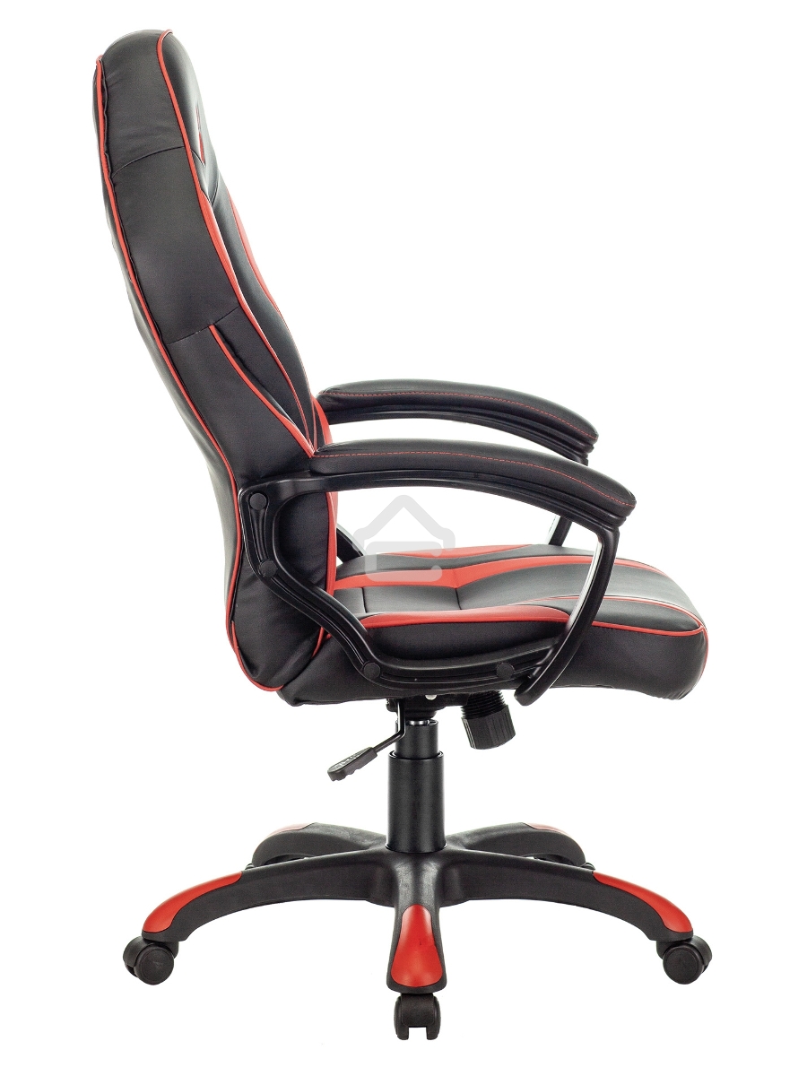 Кресло игровое A4Tech Bloody GC-350 черный/красный эко.кожа крестовина