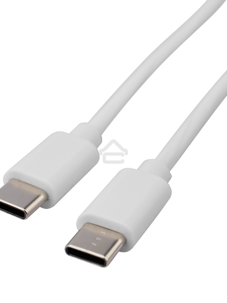 Кабель Type-C - Type-C 3A/1m/PVC/белый/Rexant