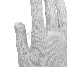 Перчатки трикотажные, с ПВХ точкой, 5 пар в упаковке, 7 класс Россия