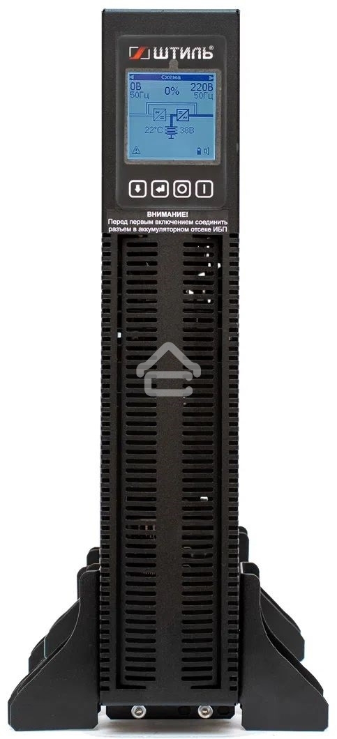 Источник бесперебойного питания ШТИЛЬ 1000 ВА; on-line; батарея: 36В, int, ext (no incl; 2U; rack/tower